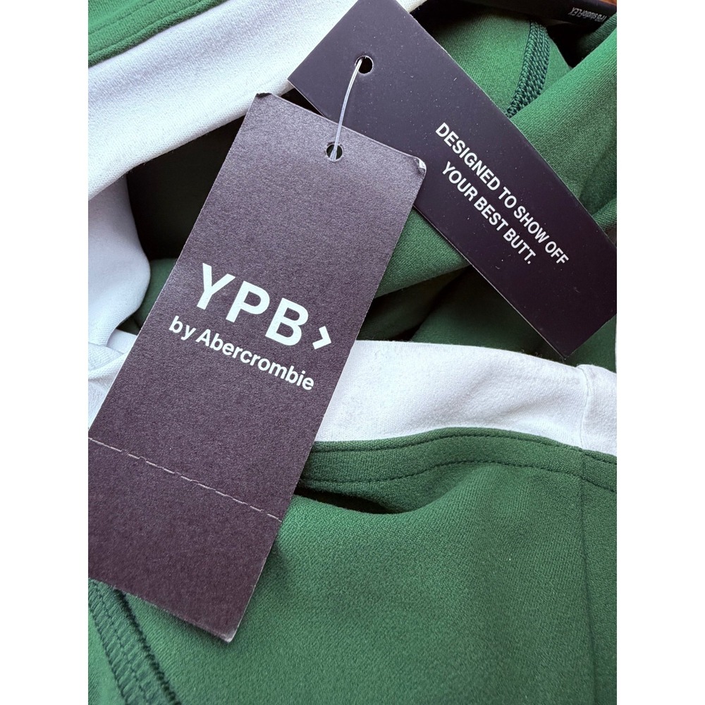 YPB Abercrombie StudioFLEX Leggings Large Green Ultra High Rise Buttery Soft - Picture 13 of 15